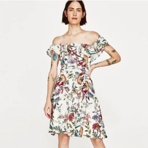 Zara Floral Summer Dress